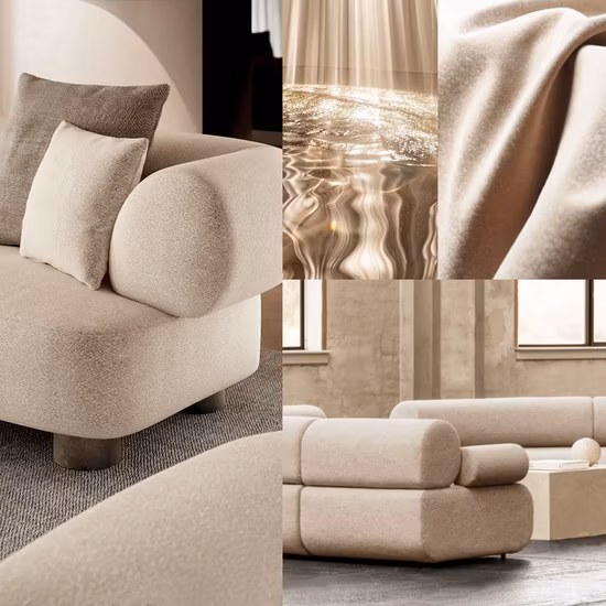 Tessuto per divano da tappezzeria in velluto opaco 100% poliestere tessile per la casa