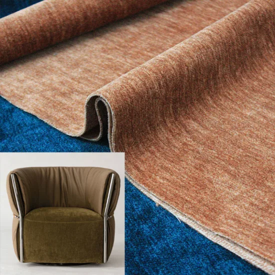 Tessuto per divani in ciniglia e poliestere jacquard per la decorazione domestica